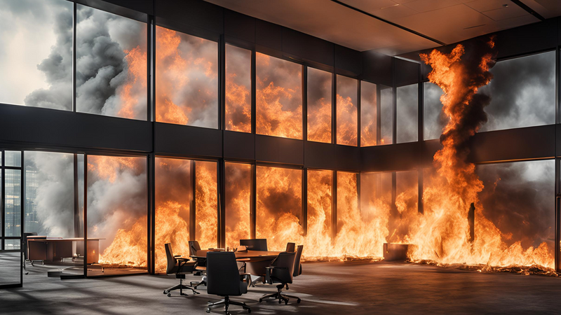 Hoe brandveilig zijn systeemwanden?