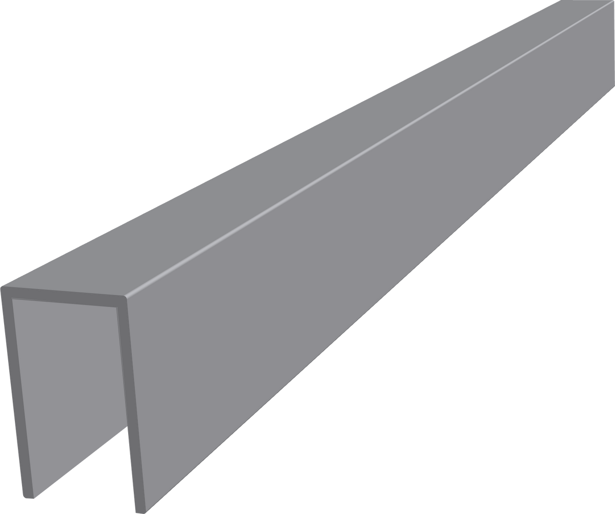 A 20 U-profile 40x25x40 3000mm
