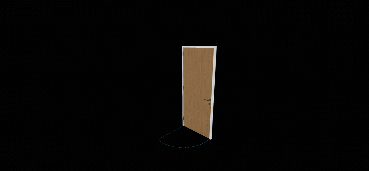 A78 Frame incl. Solid door
