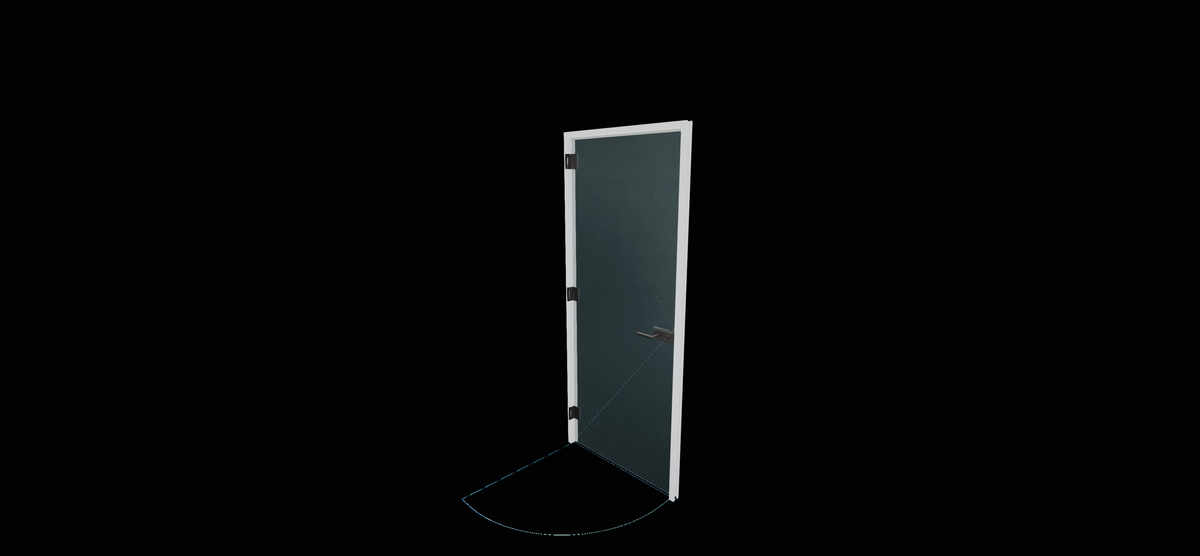 A06 Frame incl. Glass door